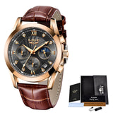 LIGE 2021 New Gold Watch Women Watches Ladies Creative Steel Women's Bracelet Watches Female Waterproof Clock Relogio Feminino