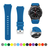 22mm silicone band for Samsung Galaxy Watch 46mm/Gear S3 Frontier/Huawei Watch GT GT2 46mm/Huami Amazfit GTR 47mm correa strap