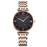 Women Watches Top Brand Luxury 2021 Fashion Diamond Ladies Wristwatches Stainless Steel Silver Mesh Strap Female Quartz Watch