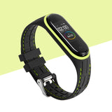 Silicone Smart watchband For Xiaomi Mi band 4 3 Sport belt For Amazfit band 5 replacement bracelet for mi band 3 4 5 6 strap