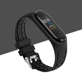 Silicone Smart watchband For Xiaomi Mi band 4 3 Sport belt For Amazfit band 5 replacement bracelet for mi band 3 4 5 6 strap