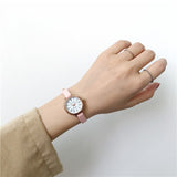 Retro Brown Women Watches Qualities Small Ladies Wristwatches Vintage Leather Bracelet Watch Fashion Brand Female Quartz Clock