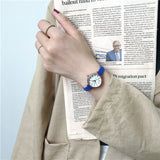 Retro Brown Women Watches Qualities Small Ladies Wristwatches Vintage Leather Bracelet Watch Fashion Brand Female Quartz Clock