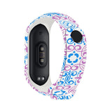 Cartoon pattern Strap For Xiaomi Mi Band 6 3 4 5 Silicone Wristband Sports Bracelet Mi Band 6 5 replacement strap For miband 3 4