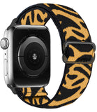 Scrunchie Strap for Apple watch band 44mm 40mm 38mm 42mm Adjustable Elastic Nylon solo Loop bracelet iWatch 3 4 5 6 se