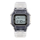 F91W Steel Strap Watch Vintage LED Digital Sports Military Watches Electronic Wrist Band Clock Ladies Valentine's Day Gift