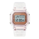 F91W Steel Strap Watch Vintage LED Digital Sports Military Watches Electronic Wrist Band Clock Ladies Valentine's Day Gift
