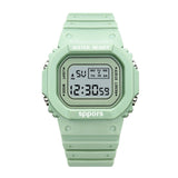 Luxury Digital Women's Watches Fashion Stainless Steel Link Bracelet Wristwatch Strap Business Electronic Men Clock Reloj Mujer
