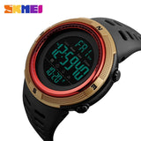 Men's Sport Watches Chrono Countdown Dual Time Wristwatches Men Waterproof Digital Watch Man military Clock Relogio Masculino