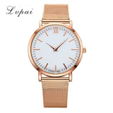 Women Bracelet Watch Silver Square Luxury Crystal Alloy WristWatches Lvpai Brand Women Fashion Men Watch Quartz Dropshiping