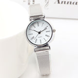 Top Brand Unique Fashion Mini Watches Simple Casual Steel Mesh Women's Watches Ladies Small Dial Watch Clock Relogio Feminino