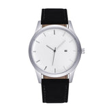 Dropshipping Large Dial Top Luxury Brand Men Watches Men's Sports Quartz Clock Man Leather Military Wristwatch Relogio Masculino