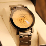 Men's Watch 1PC Fashion Watch Stainless Steel Man Quartz Analog Wrist Watch drop shipping               2018JUL9