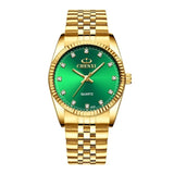 CHENXI Men Gold Watch Male Stainless Steel Quartz Golden men's Wristwatches for Man Top Brand Luxury Quartz-Watches Gift Clock