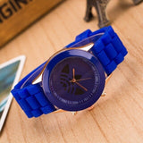 2018 New Top Luxury Brand Fashion silicone Watch Women Casual quartz sport watches 13 colors ladies watches relogio feminino