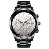 FNGEEN Business Sports Watch Men Quartz Wristwatch Band Male Clock Wrist Shockproof Waterproof Relogio Masculino Hodinky Clock