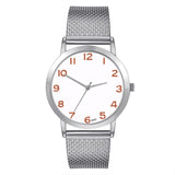 Luxury Fashion Women  Leisure Set Auger Leather Stainless Steel Quartz Wrist Watches Relogio Feminino Gift Clock Fast Ship B50