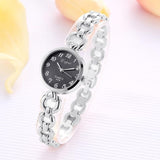 LVPAI 2018 Watch Women Gold Vintage Luxury Clock Women Bracelet Watch Ladies Brand Luxury Stainless Steel Women Clock Gifts B50