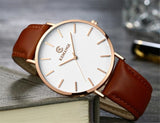 6.5mm Ultra-thin Watch Men's Elegant Fashion KEMANQI Watches Simple Business Men Quartz Watches Roman Masculine Male Clock reloj
