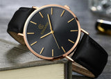 6.5mm Ultra-thin Watch Men's Elegant Fashion KEMANQI Watches Simple Business Men Quartz Watches Roman Masculine Male Clock reloj
