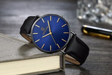 6.5mm Ultra-thin Watch Men's Elegant Fashion KEMANQI Watches Simple Business Men Quartz Watches Roman Masculine Male Clock reloj