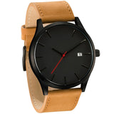 Men's Watch Sports Minimalistic Watches For Men Wrist Watches Leather Clock Relojes erkek kol saati relogio masculino Watch Men