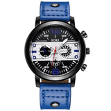 Men's watch Couple Leather Band Analog Quartz Round Business Wrist Watch Man watches mens 2019 relogios masculinos