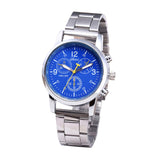 Men's Fashion Quartz Analog Wristwatch Stainless Steel Band Watch polshorloge Business Male Clock Manner Hommes Beobachten B40