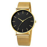 Montre Femme Modern Women's Watch Black Quartz Watch Women Mesh Stainless Steel Bracelet Casual Wrist Watch for Woman reloj muje
