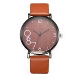New Style Fashion Women's Luxury Leather Band Analog Quartz WristWatch Golden Ladies Watch Women Dress Reloj Mujer Black Clock