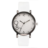 New Style Fashion Women's Luxury Leather Band Analog Quartz WristWatch Golden Ladies Watch Women Dress Reloj Mujer Black Clock