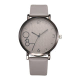 New Style Fashion Women's Luxury Leather Band Analog Quartz WristWatch Golden Ladies Watch Women Dress Reloj Mujer Black Clock