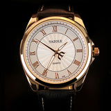 2019 mens watches top brand luxury Yazole Watch Man Roman Scale Male Quartz Watch Business Men's watch Men Clock Relojes Hombre