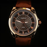 2019 mens watches top brand luxury Yazole Watch Man Roman Scale Male Quartz Watch Business Men's watch Men Clock Relojes Hombre