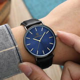 Fashion KEMANQI Watches 6.5mm Ultra-thin Men's Watch 2019 Simple Business Men Quartz Watches Male Clock relogio masculino