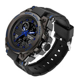 SANDA G Style Sports Men's Watches Top Brand Luxury Military Quartz Watch Men Waterproof S Shock Digital Clock Relogio Masculino