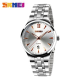 SKMEI Quartz Women Watch Women's Men Clock Couples Top Luxury Female WristWatches Waterproof Ladies Dress relogio feminino 9071