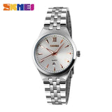 SKMEI Quartz Women Watch Women's Men Clock Couples Top Luxury Female WristWatches Waterproof Ladies Dress relogio feminino 9071
